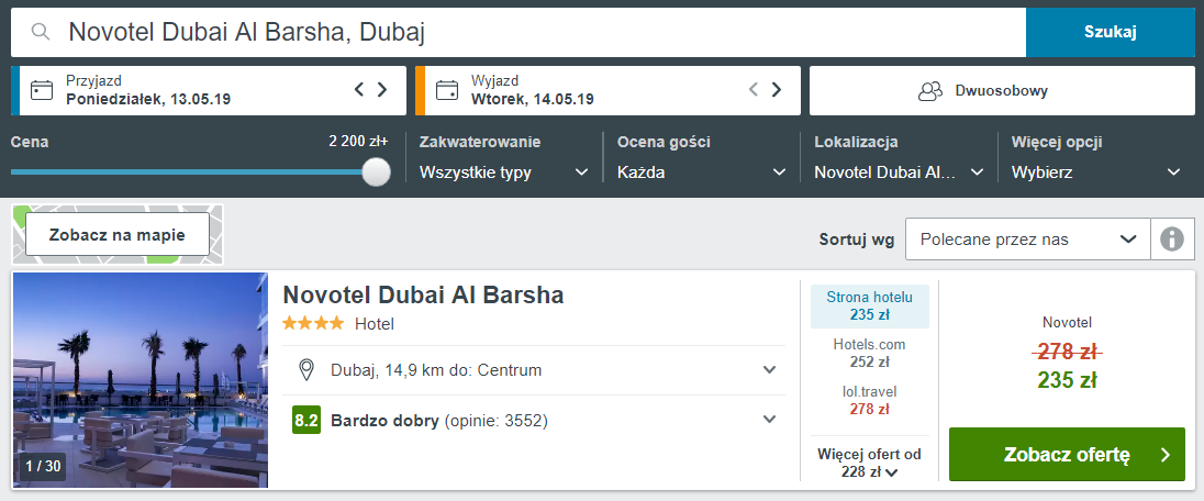 Dubaj hotel