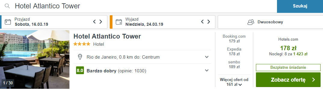 rezerwacja noclegów