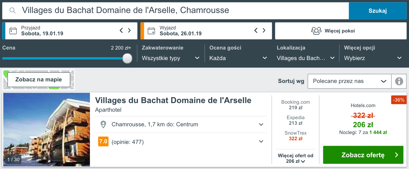 zarezerwuj hotel w grenoble