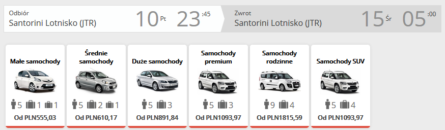 Santorini auto