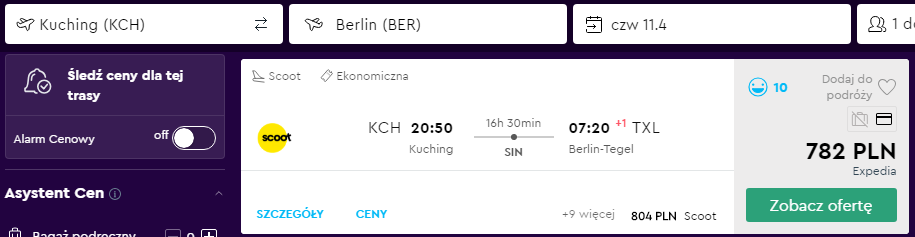 Rezerwacja przelotów