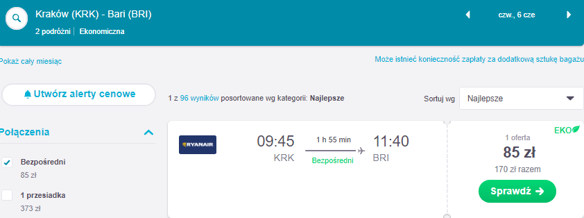 Rezerwacja przelotów