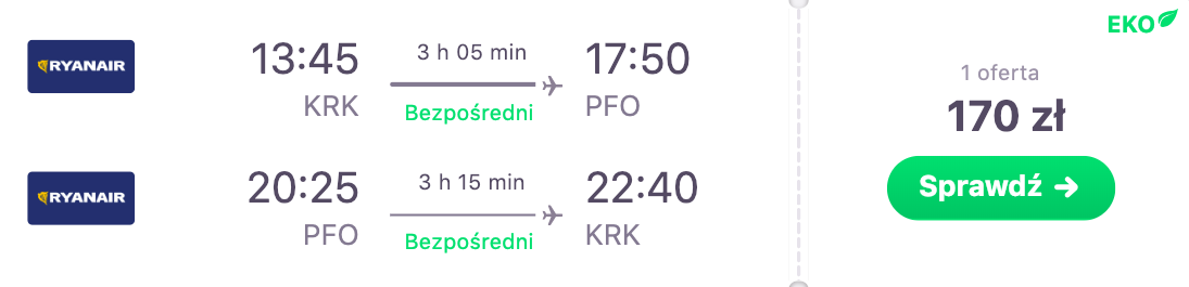 zarezerwuj loty do pafos