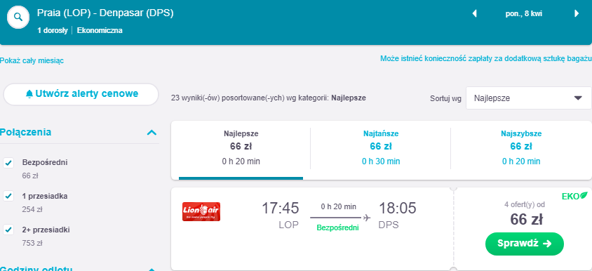 Rezerwacja przelotów