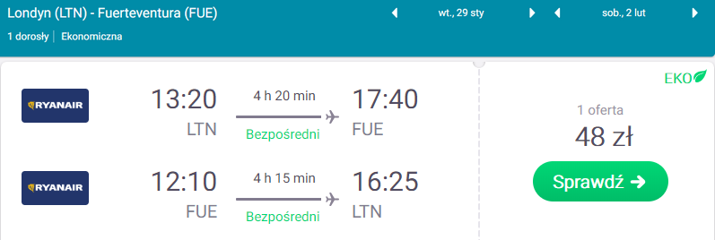 rezerwacja lotów