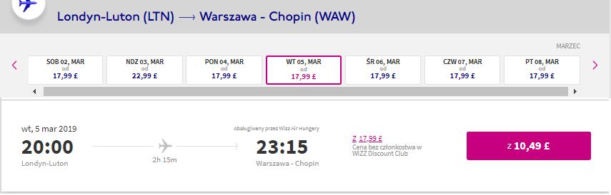 Rezerwacja przelotów