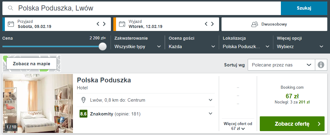 Lwów noclegi
