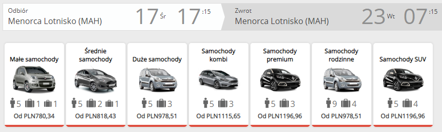 rezerwacja auta