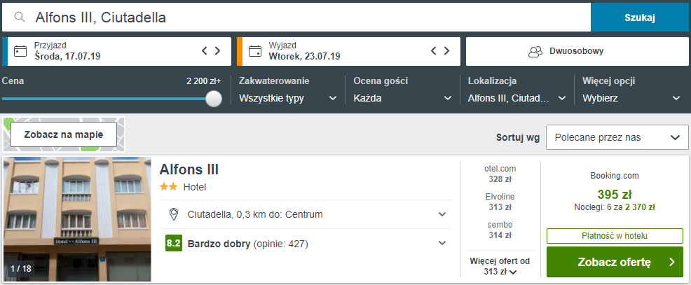 rezerwacja hotelu