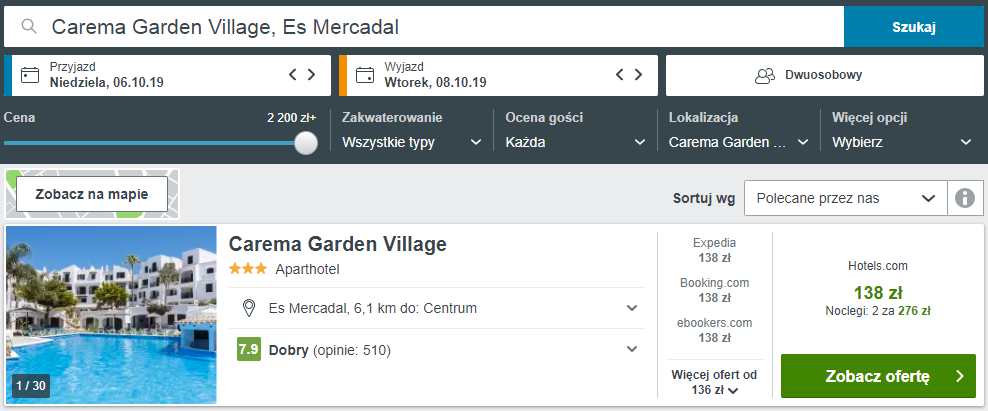 rezerwacja hotelu