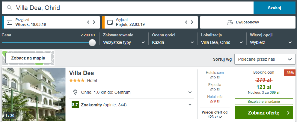 rezerwacja hotelu