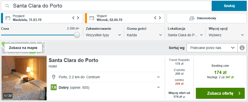 rezerwacja hotelu