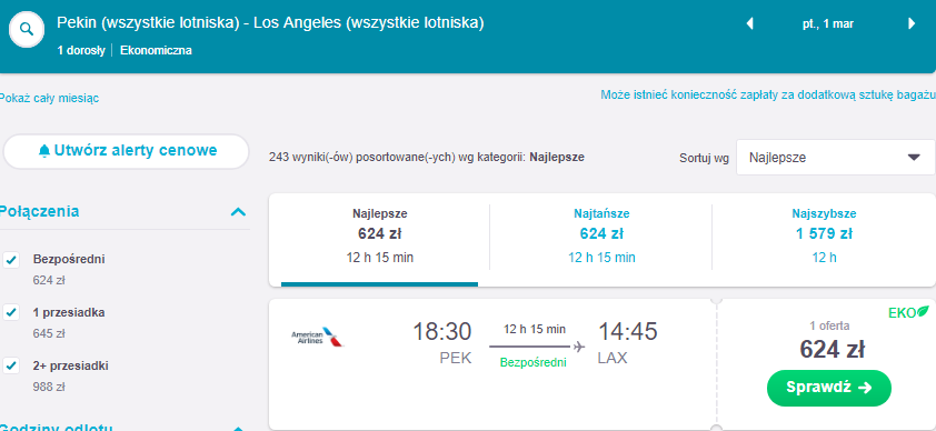 Rezerwacja przelotów