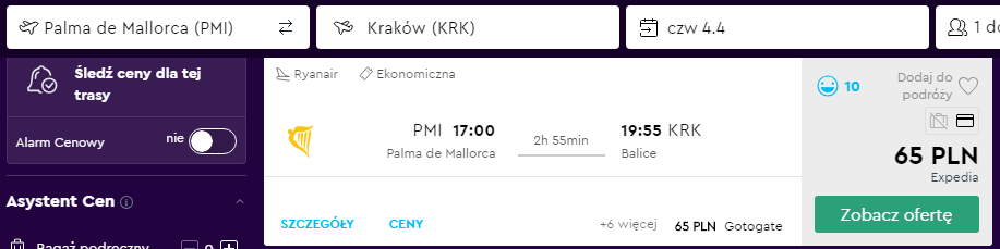 Rezerwacja przelotów