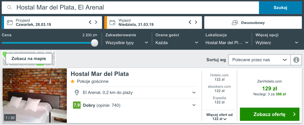 zarezerwuj hotel na majroce