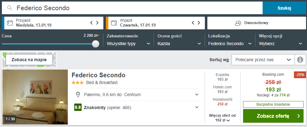 rezerwacja hotelu