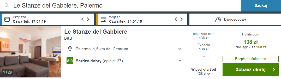 rezerwacja noclegów