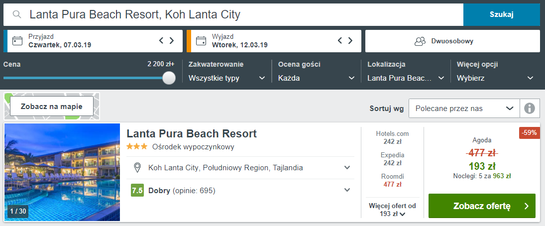 Krabi hotel