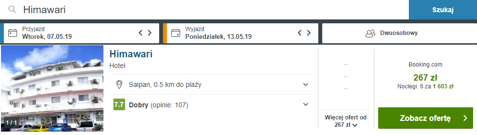 rezerwacja noclegów