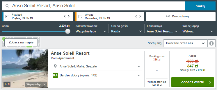 Rezerwacja obiektu