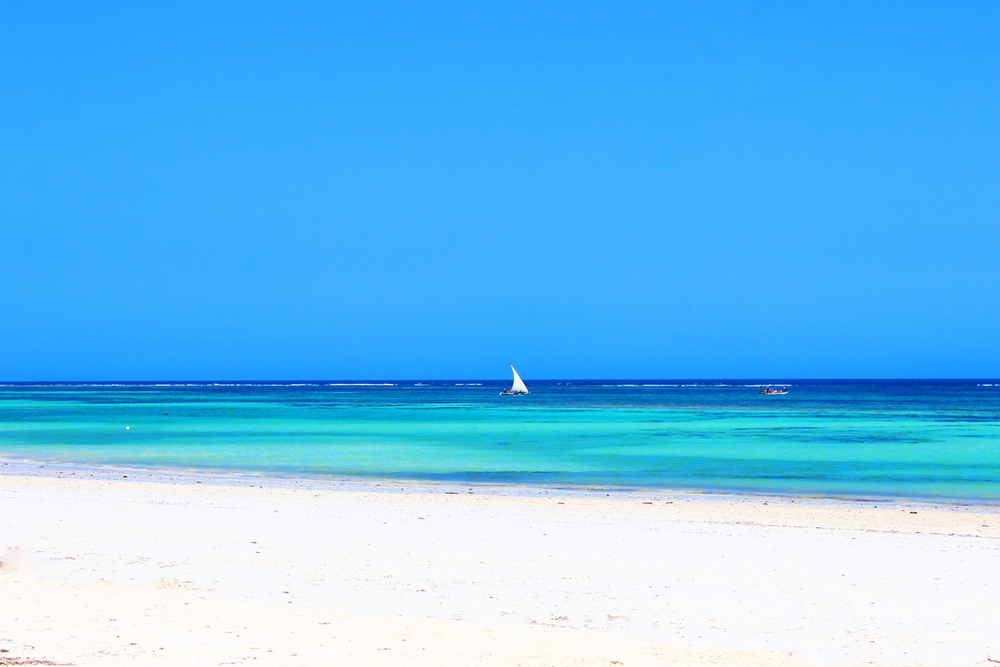 Kenia widok plaży