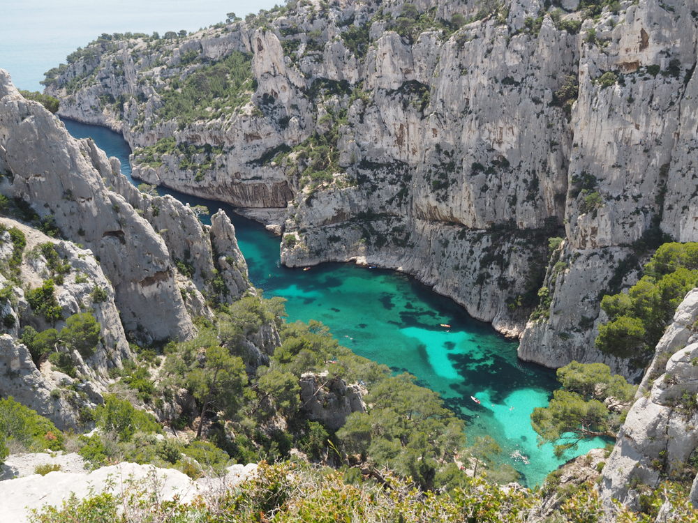 Widok calanques