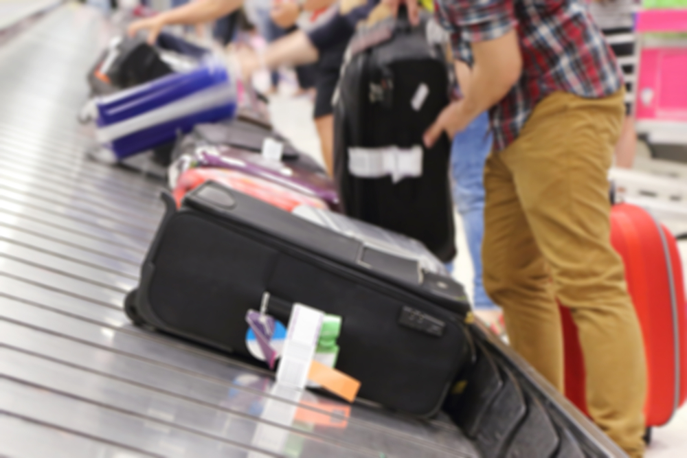 bagaż na lotnisku