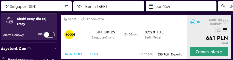 Rezerwacja przelotów