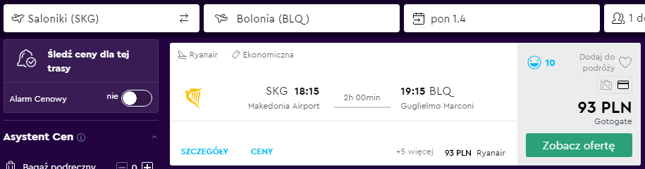 Rezerwacja przelotów