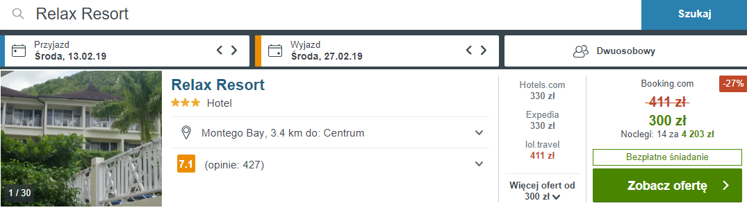 rezerwacja noclegów