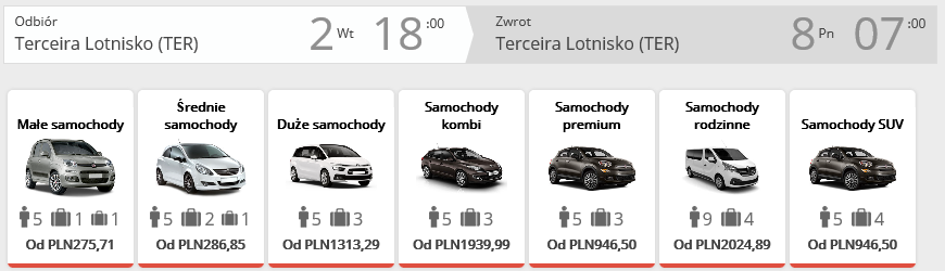 rezerwacja auta