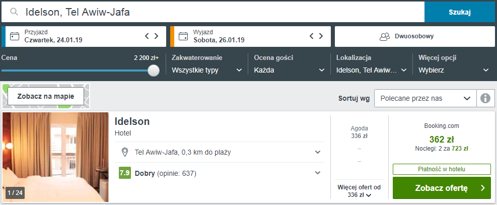 rezerwacja hotelu