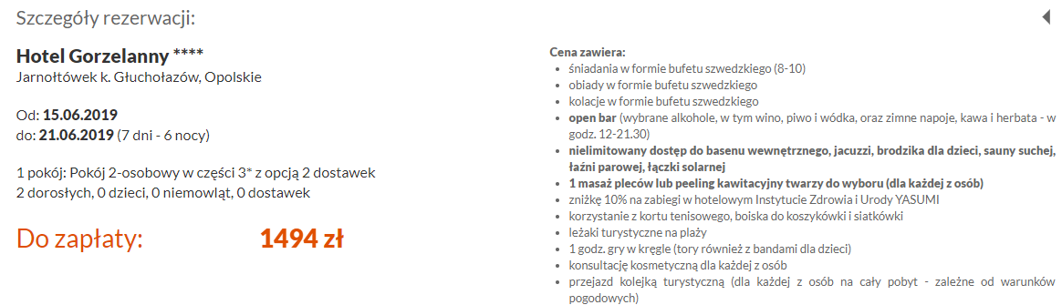 rezerwacja hotelu