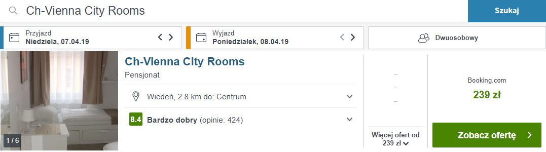 rezerwacja noclegów