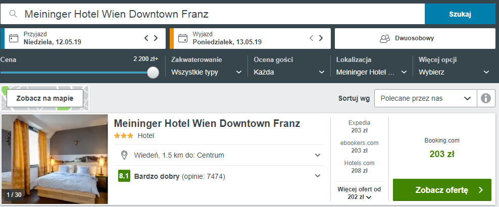 rezerwacja hotelu