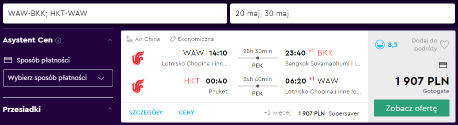 Rezerwacja lotów