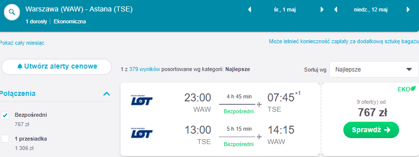 Rezerwacja przelotów
