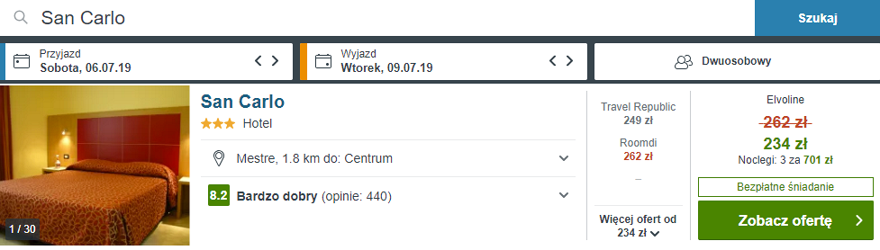 rezerwacja noclegów