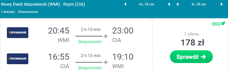rezerwacja lotów