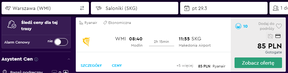 Rezerwacja przelotów