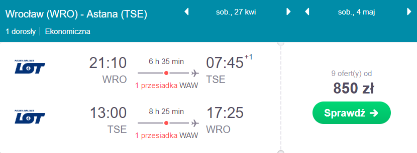 kazachstan z wrocławia