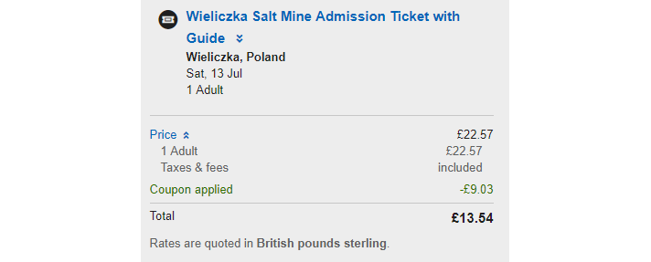 rezerwacja wieliczka