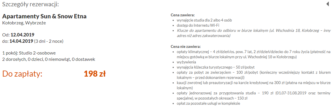 rezerwacja pokoju