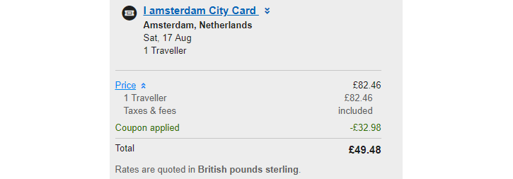 karta amsterdam pass