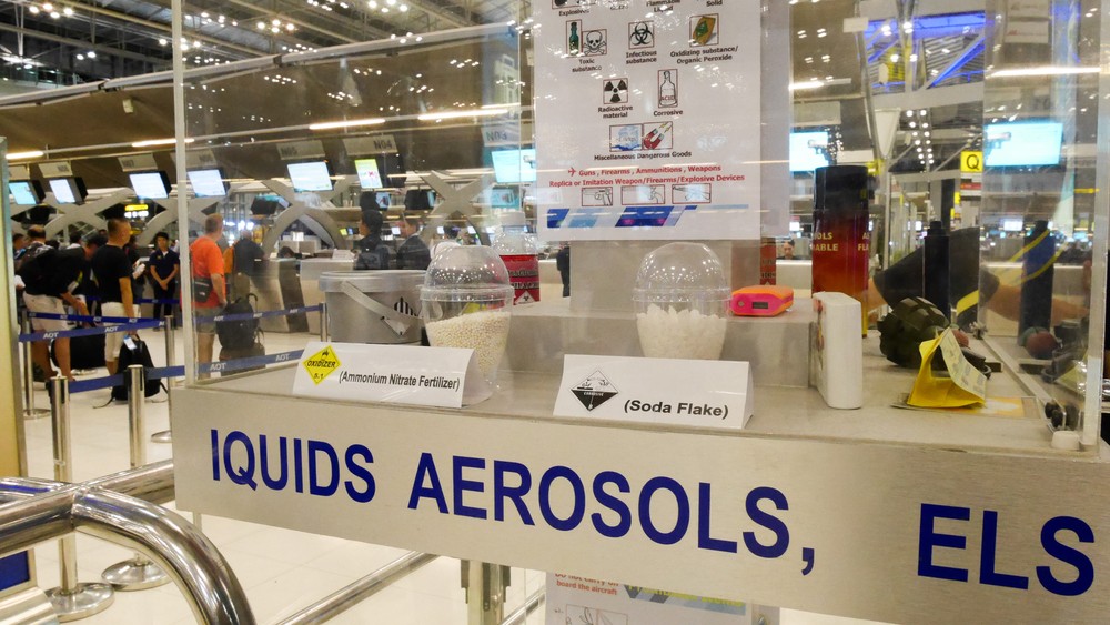 Rzeczy zabronione do przewozu