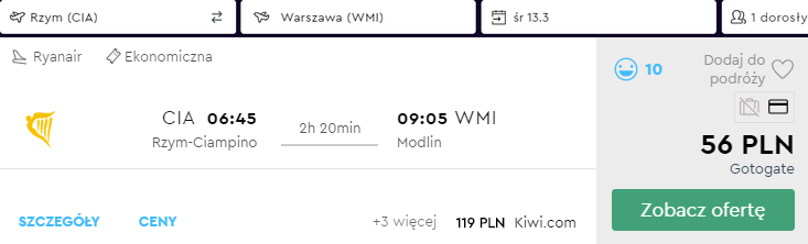 rezerwacja lotów