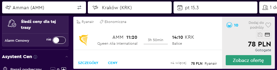 Rezerwacja przelotów