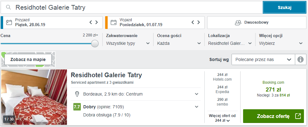 rezerwacja hotelu
