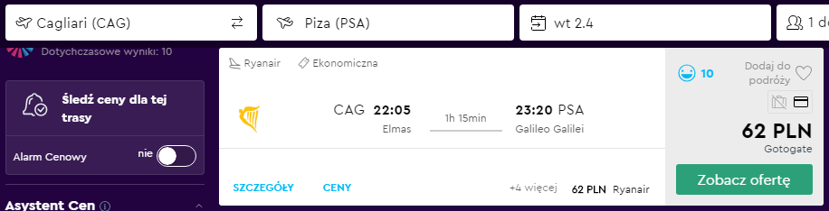 Rezerwacja lotów