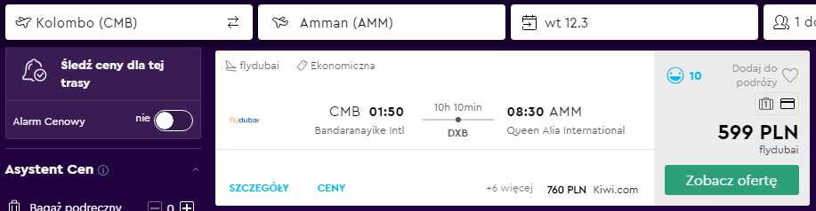Rezerwacja przelotów